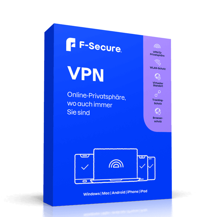 F-Secure VPN 2025 | 3 Devices | 1 Year | Americas