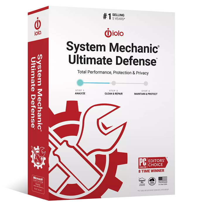 iolo System Mechanic Ultimate Defense 2025 | 10 PC | 1 Year