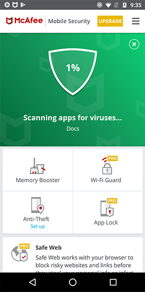 McAfee Mobile Security for Android 2025 | 1 Device | 1 Year