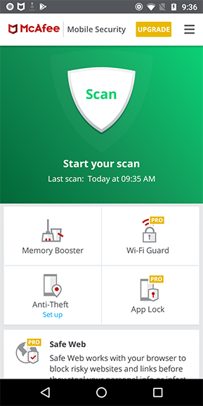 McAfee Mobile Security for Android 2025 | 1 Device | 1 Year