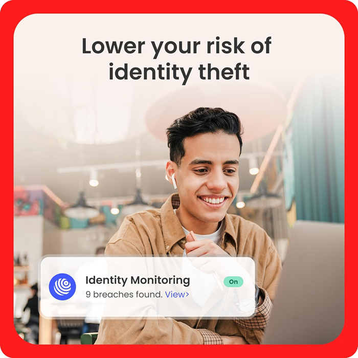 McAfee Privacy & Identity Guard 2025 | 1 Device | 1 Year | Europe | UK