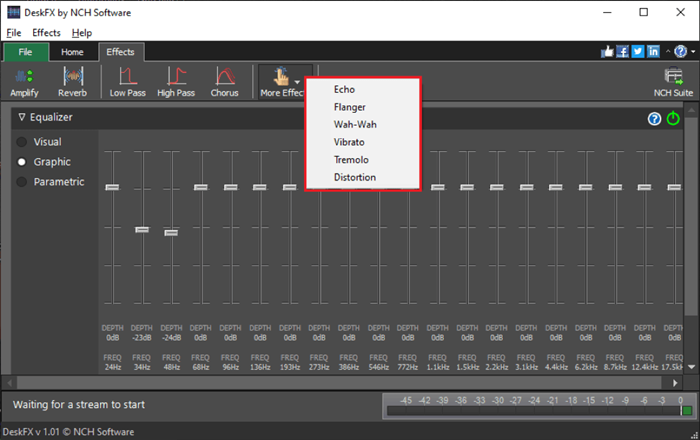 NCH DeskFX Audio Enhancer Plus 2025 | Commercial License | 1 Device | 1 Year | 3 Months
