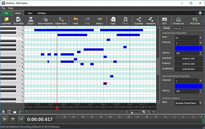 NCH MixPad Multitrack Mixer Master's Edition 2025 | 1 Device | Life Time