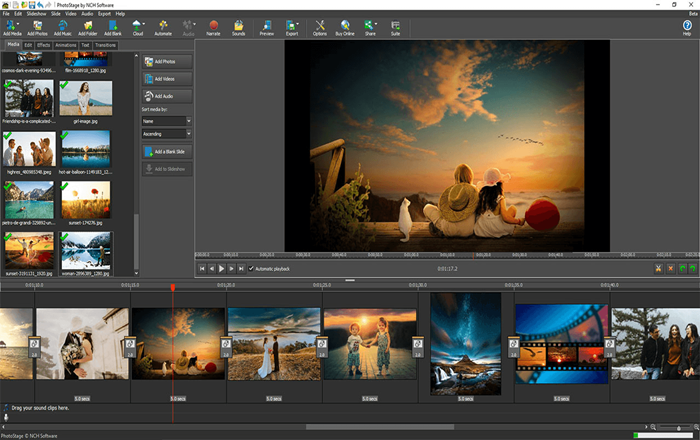 NCH PhotoStage Slideshow Home Edition 2025 | 1 Device | Life Time