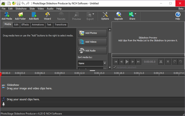 NCH PhotoStage Slideshow Pro Edition 2025 | 1 Device | Life Time