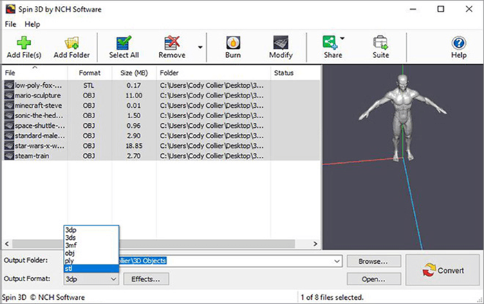 NCH Spin 3D Mesh Converter Home 2025 | 1 Device | 1 Year