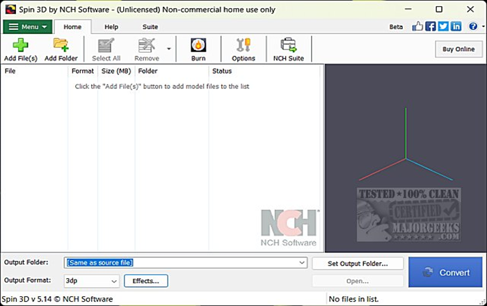 NCH Spin 3D Mesh Converter Home 2025 | 1 Device | 1 Year