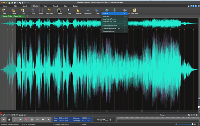 NCH WavePad Sound Editor Master's Edition 2025 | 1 Device | 3 Months 