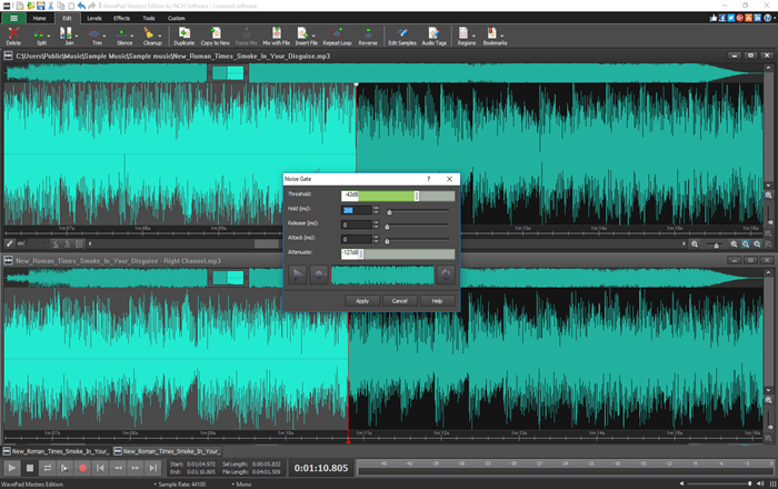NCH WavePad Sound Editor Standard Edition 2025 | 1 Device | Life Time