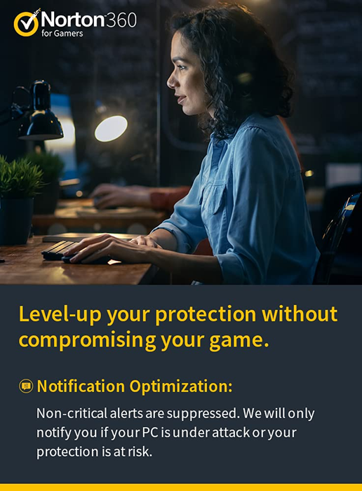 Norton 360 for Gamers 2025 | 3 Devices | 1 Year | Global