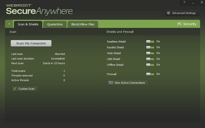 Webroot SecureAnywhere Internet Security Plus 2025 | 3 Devices | 1 Year