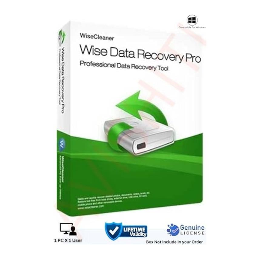 Wise Data Recovery Pro 2025 | 3 PC | 1 Year 