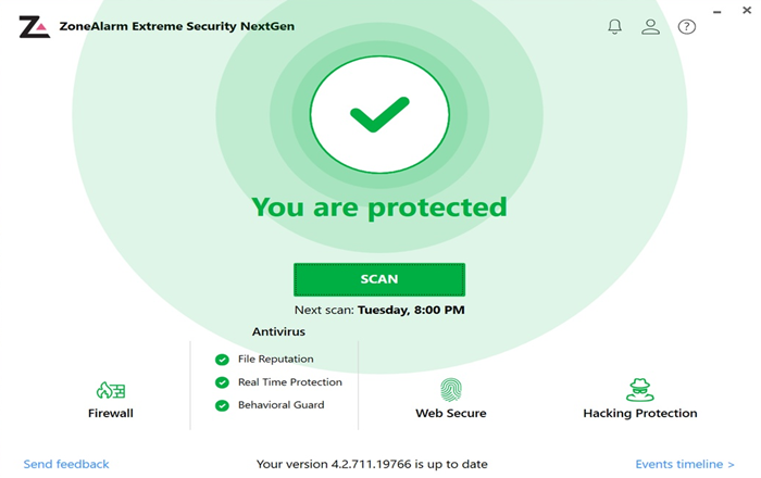Zone Alarm Extreme Security NextGen 2025 | 3 Devices | 2 Years