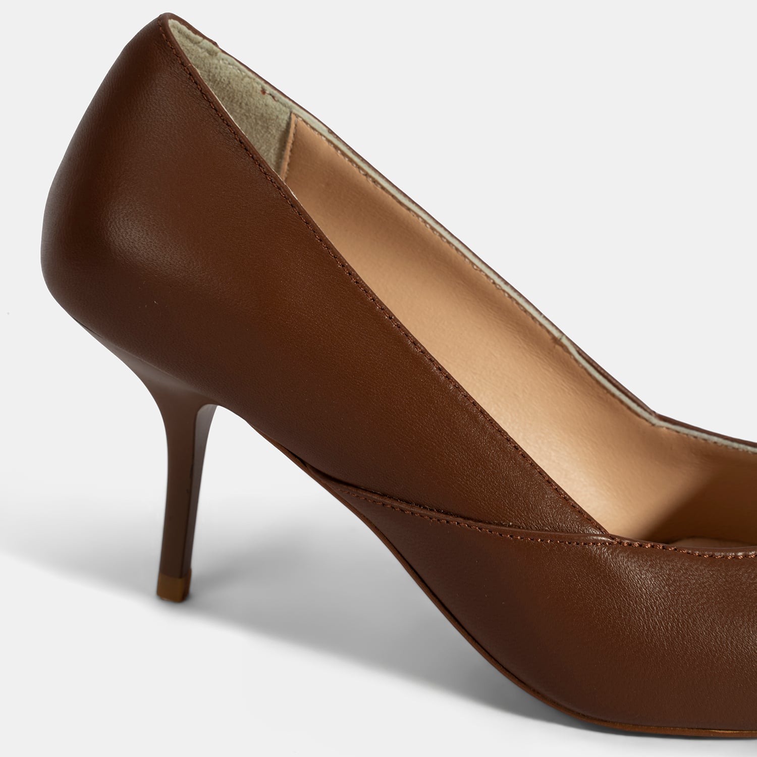 Desa Taba Desa Deri Kadın Topuklu Klasik Ayakkabı