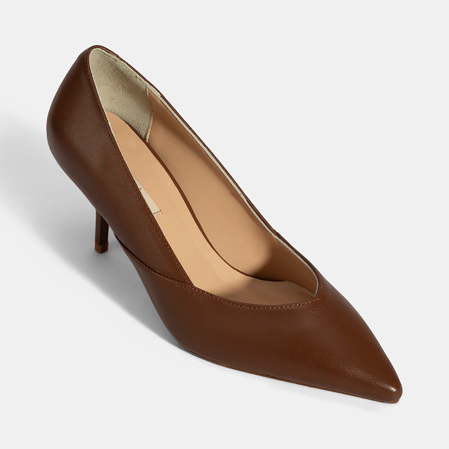 Desa Taba Desa Deri Kadın Topuklu Klasik Ayakkabı