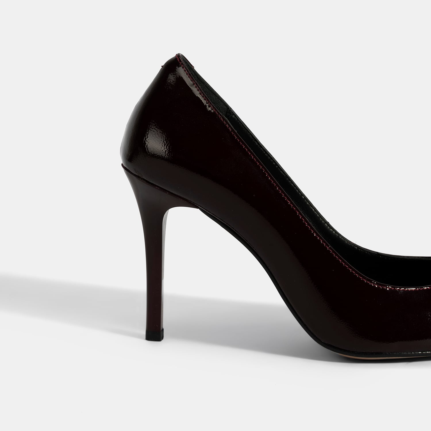 Desa Siyah Desa Deri Kadın Stiletto