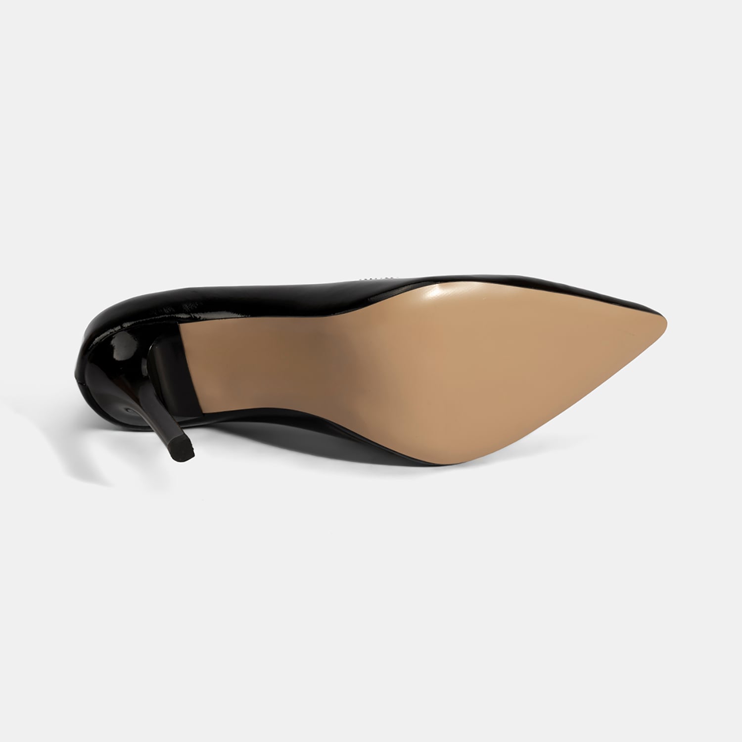 Desa Siyah Desa Deri Kadın Stiletto