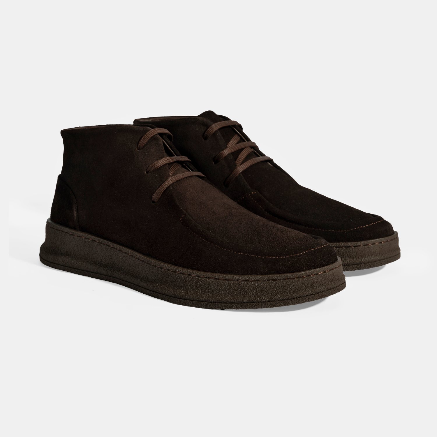 Desa Kahverengi Desa Bağcıklı Erkek Süet Deri Bot