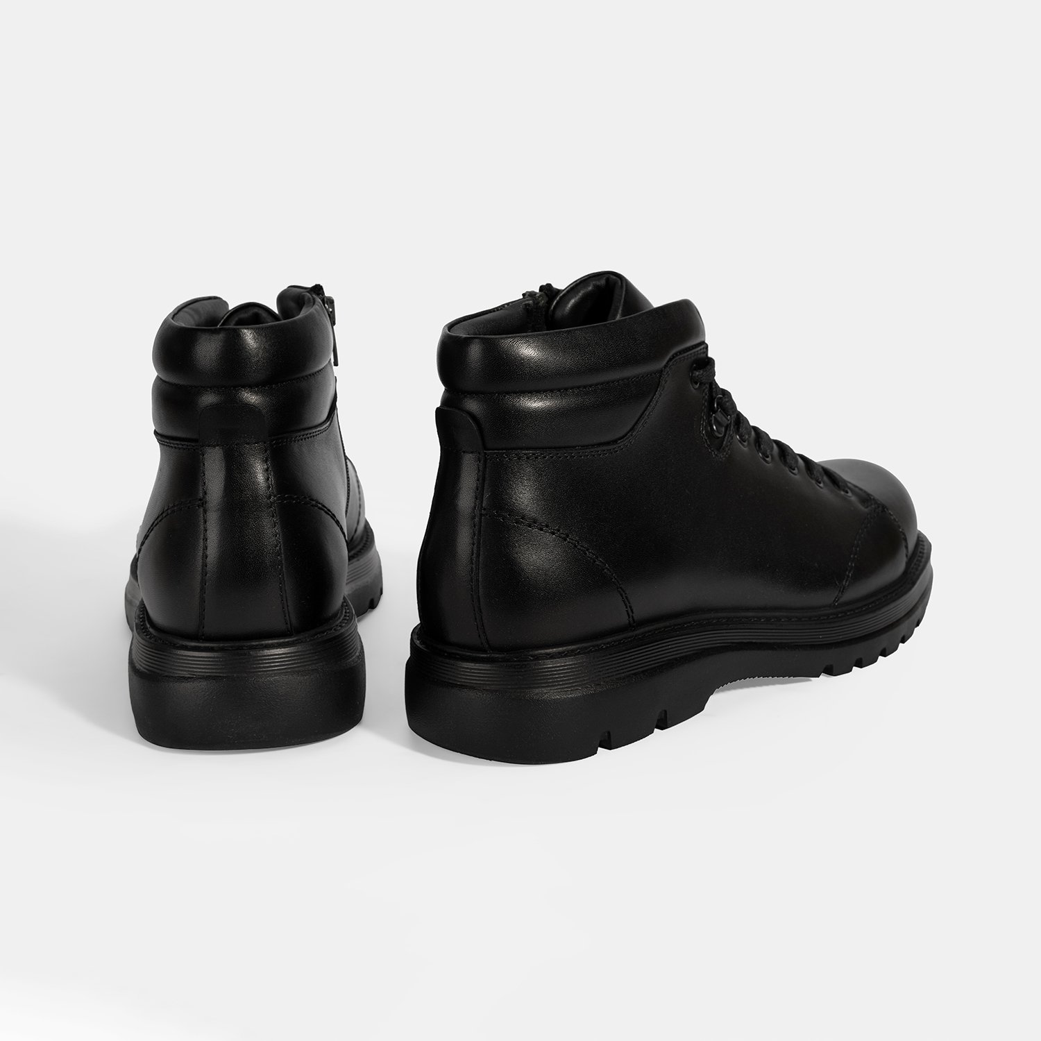 Desa Siyah Desa Bağcıklı Erkek Deri Bot