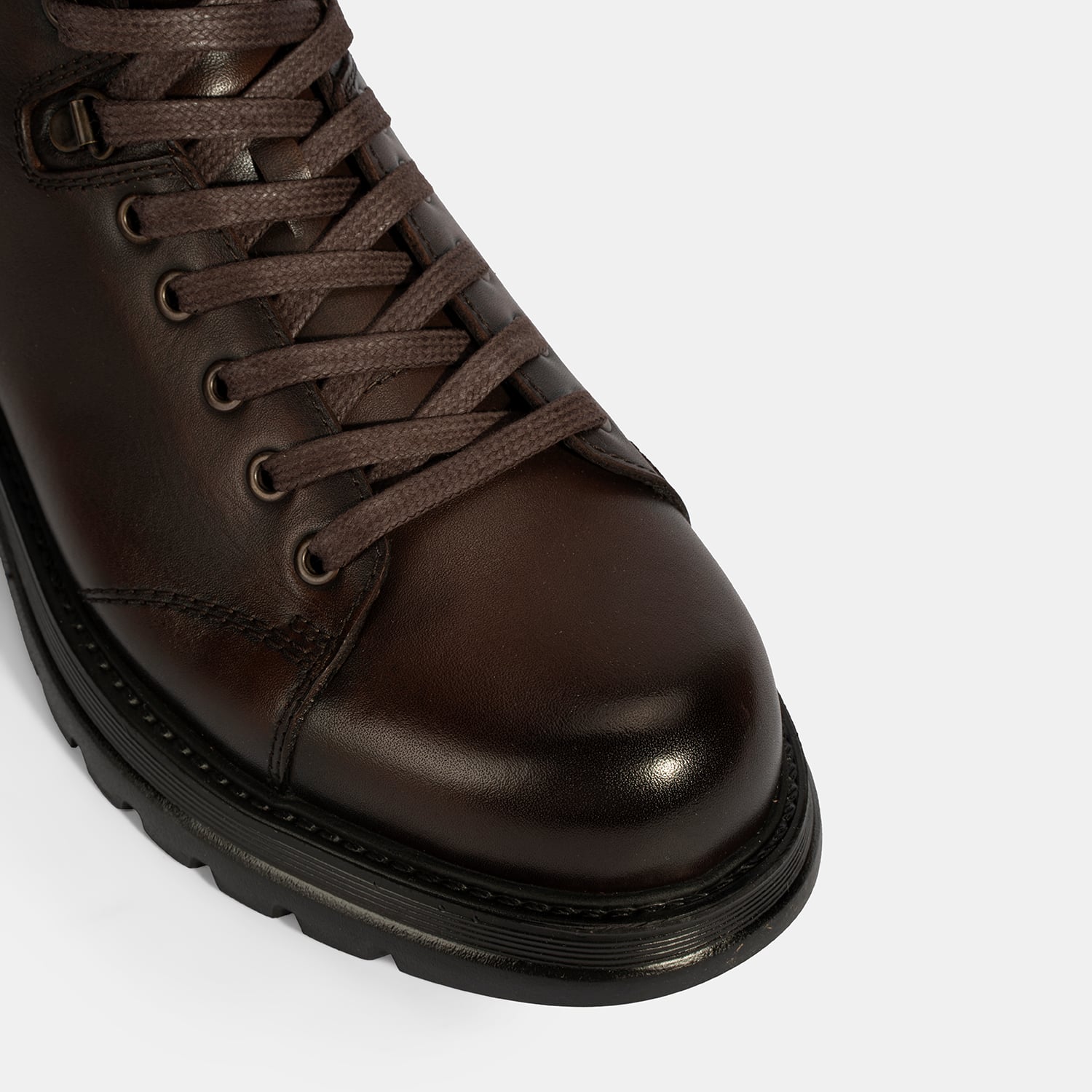 Desa Siyah Desa Bağcıklı Erkek Deri Bot