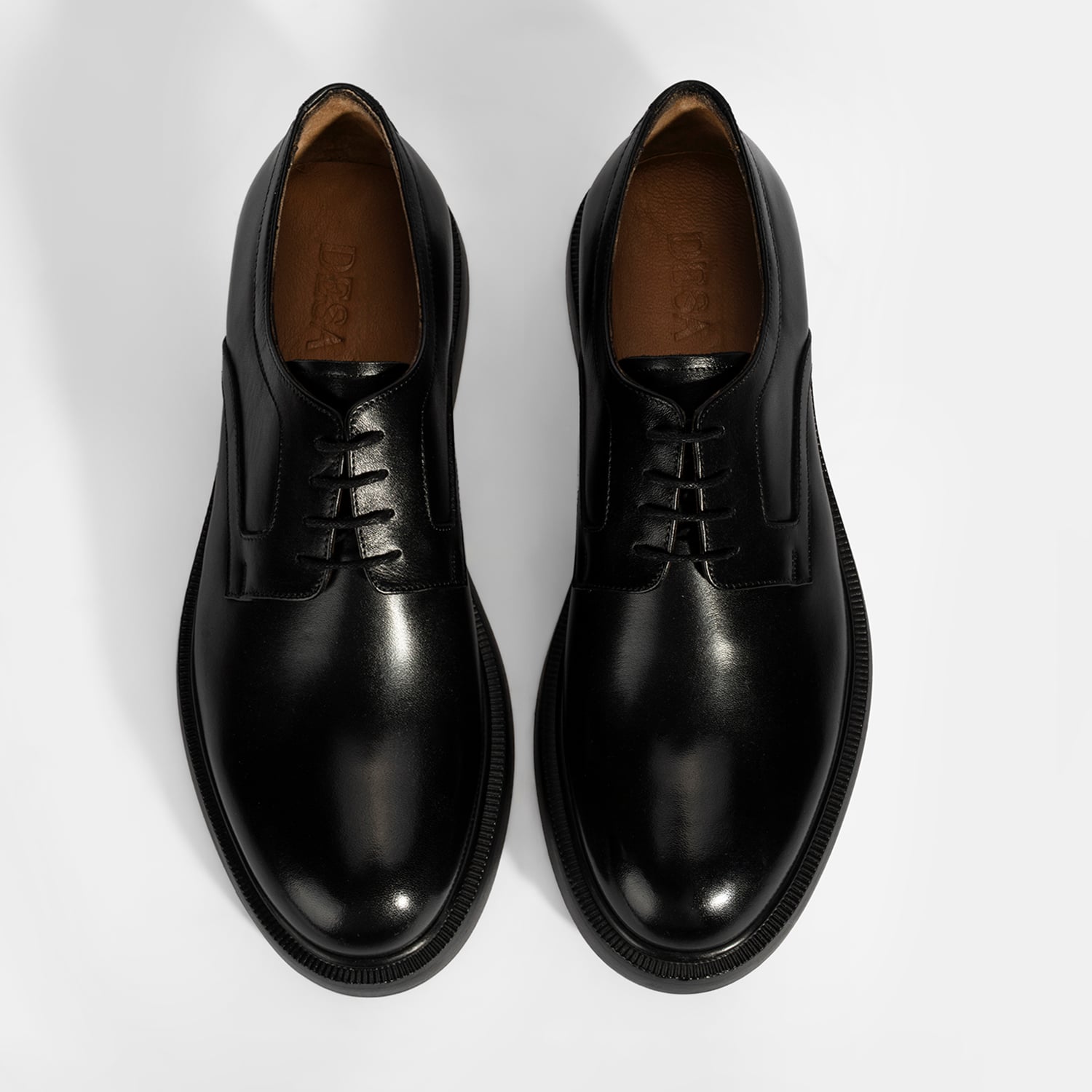 Desa Siyah Desa Bağcıklı Erkek Klasik Deri Ayakkabı