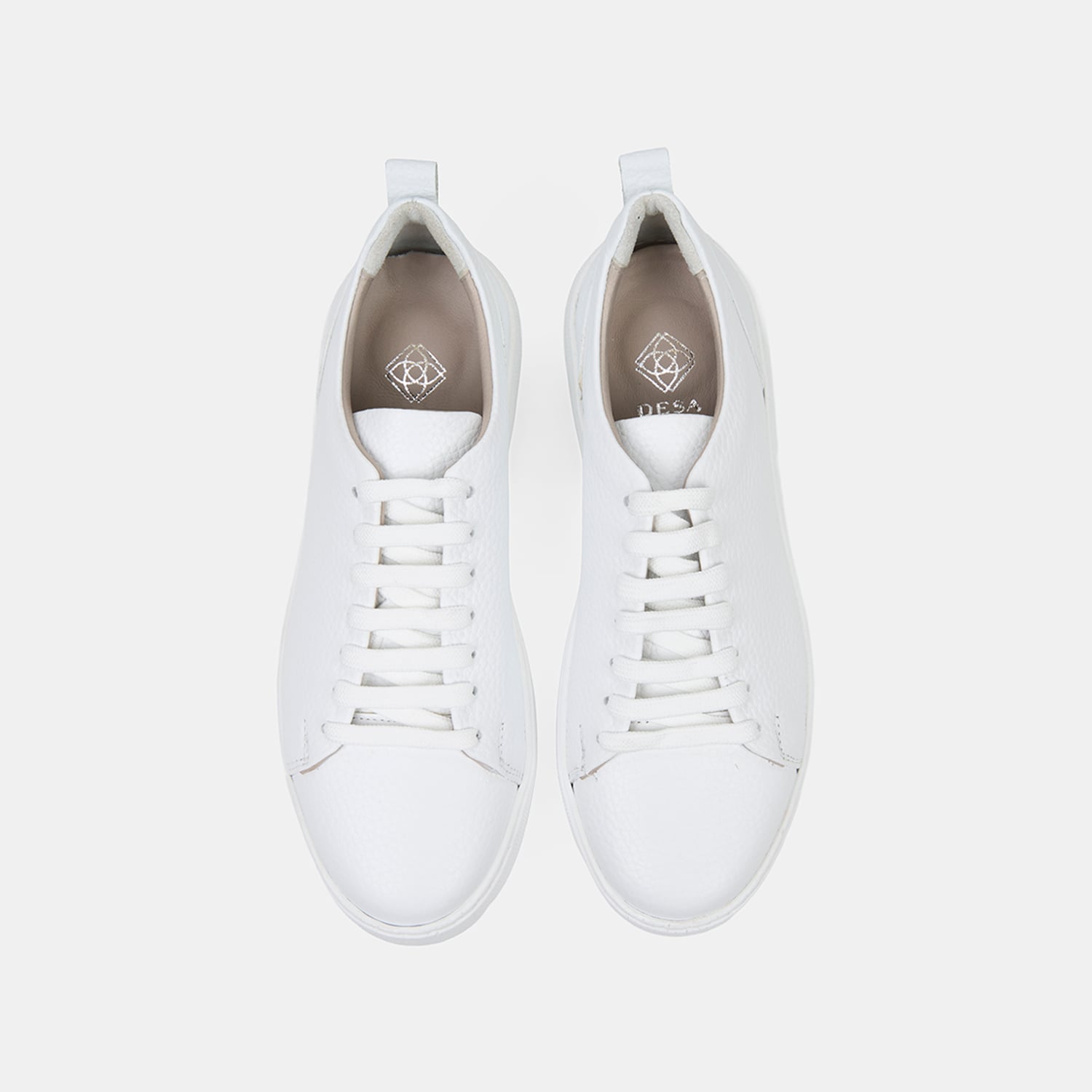 Desa Lacivert Desa Bağcıklı Kadın Deri Sneaker