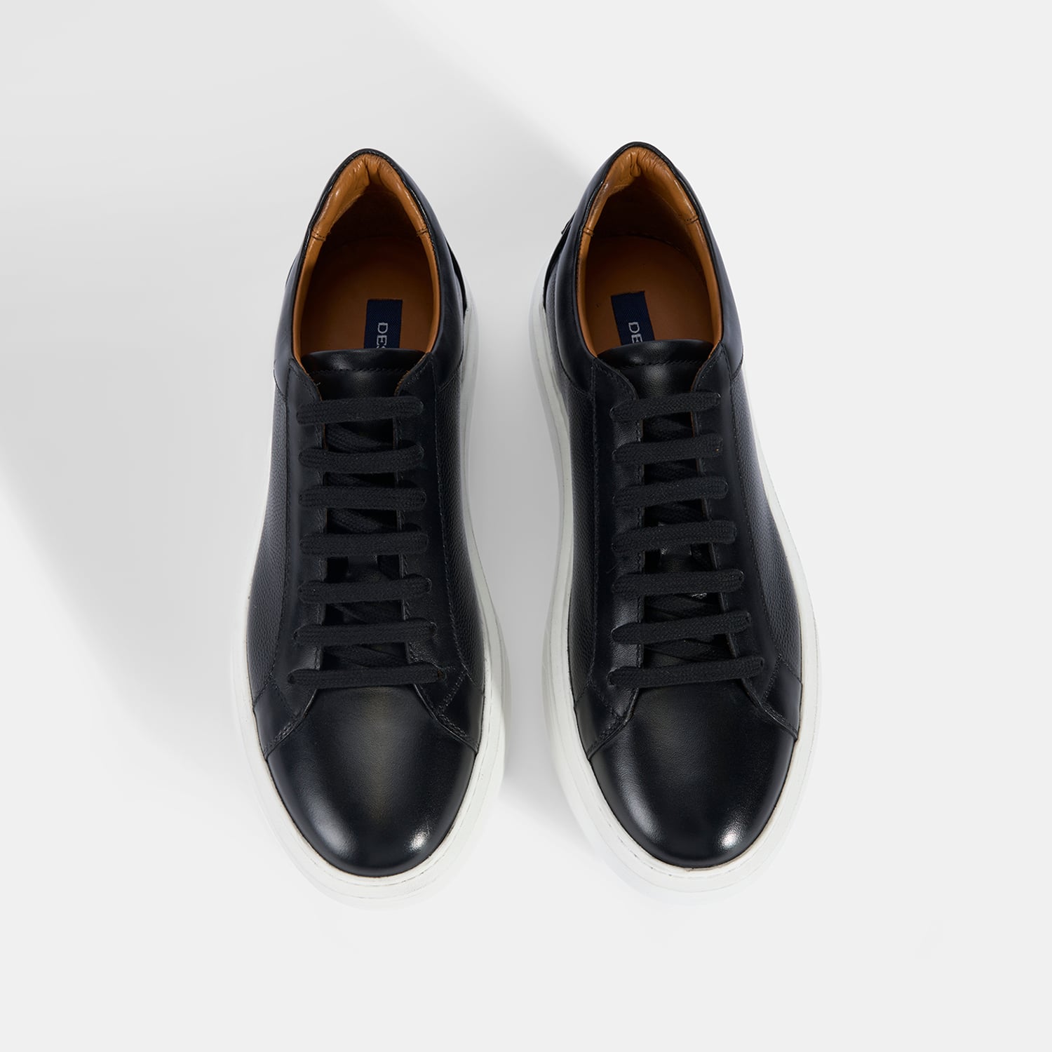 Desa Kahverengi Desa Bağcıklı Erkek Beyaz Tabanlı Deri Spor Ayakkabı