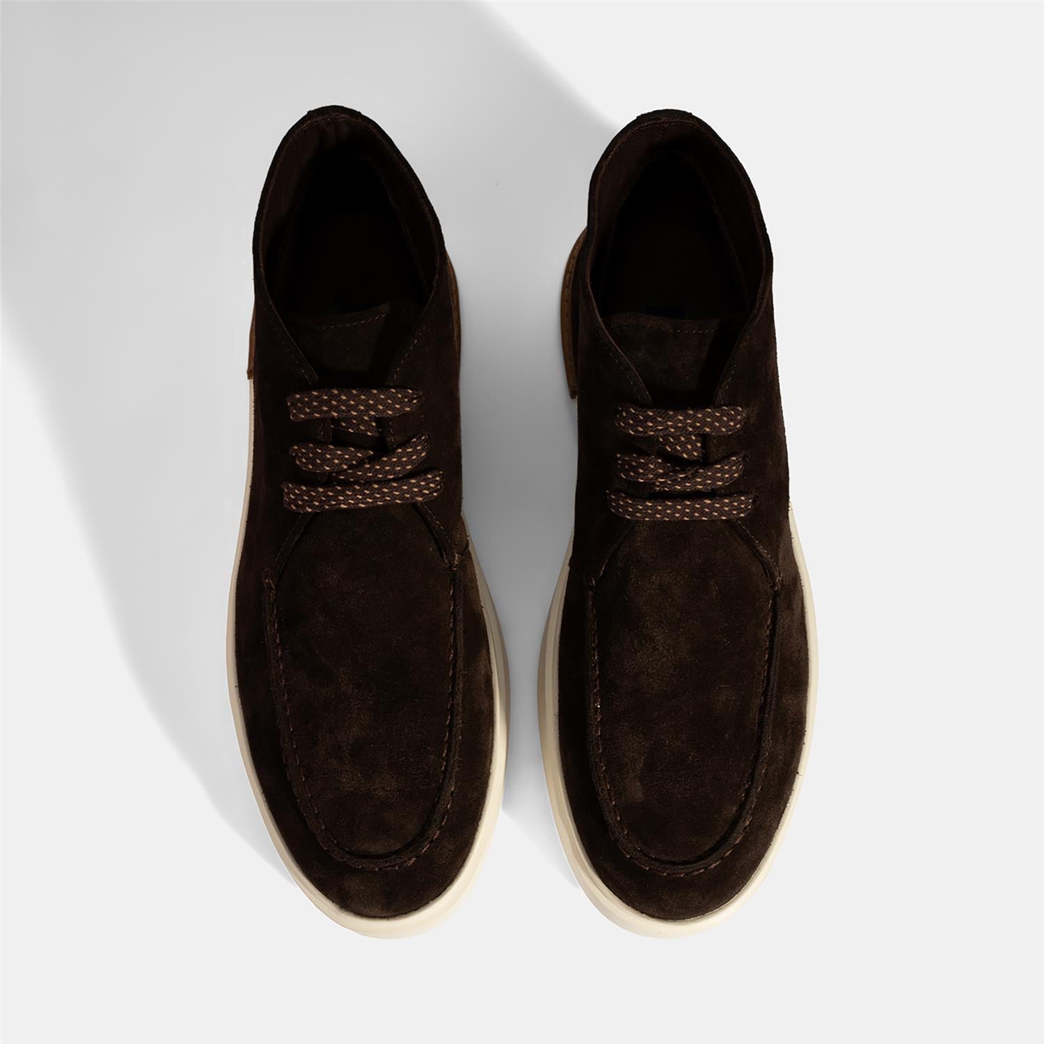 Desa Kahverengi Desa Bağcıklı Erkek Süet Bot