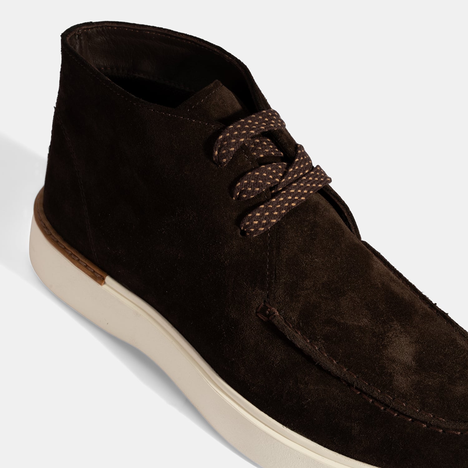 Desa Kahverengi Desa Bağcıklı Erkek Süet Bot