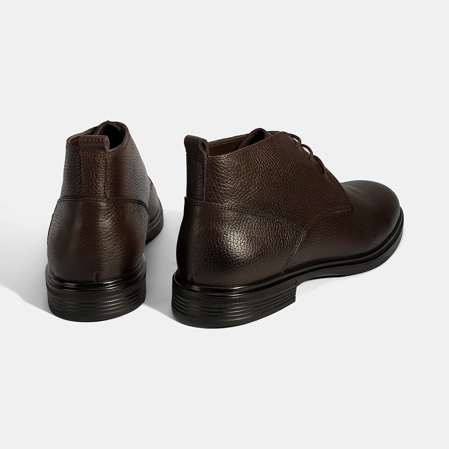 Desa Siyah Desa Bağcıklı Erkek Deri Bot