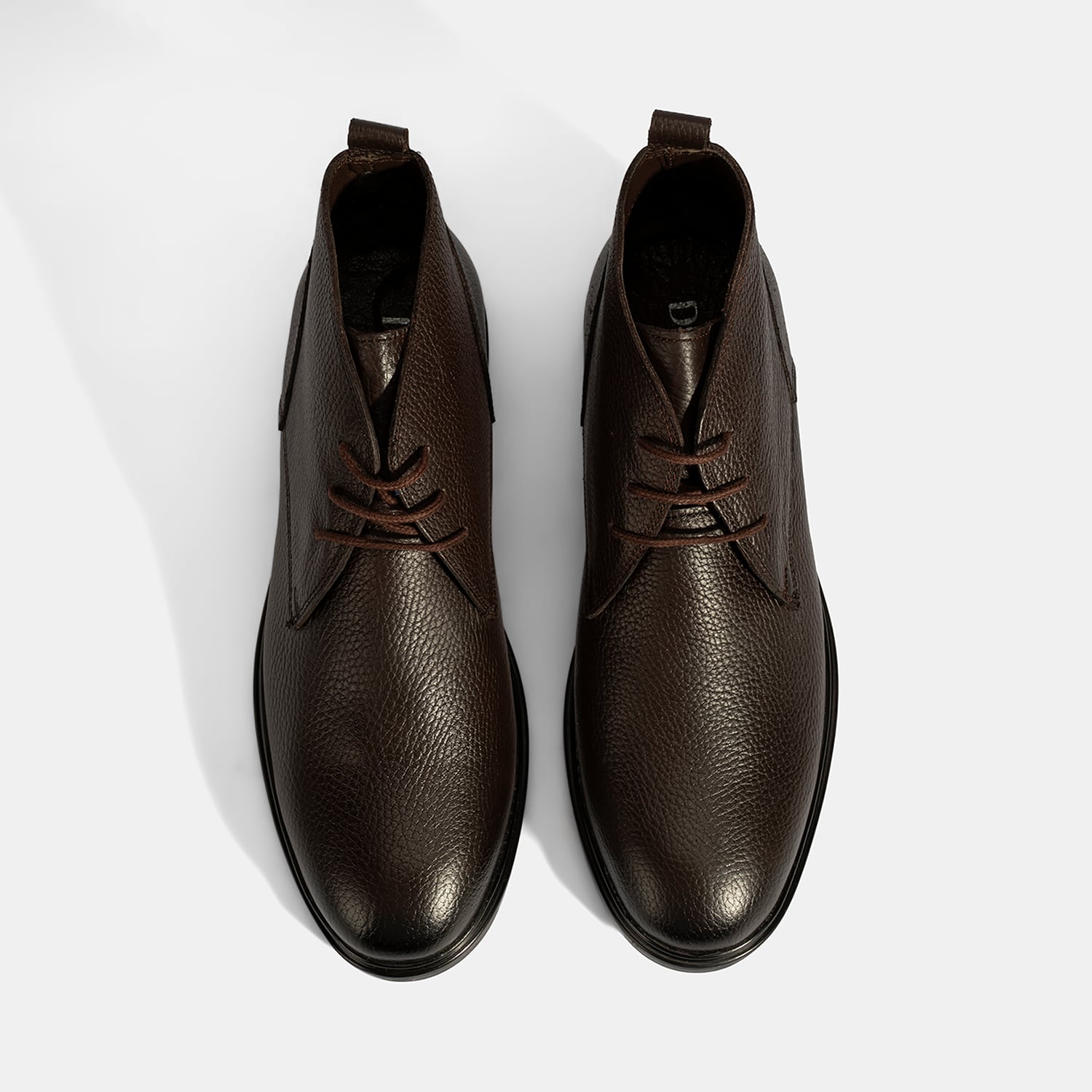 Desa Siyah Desa Bağcıklı Erkek Deri Bot