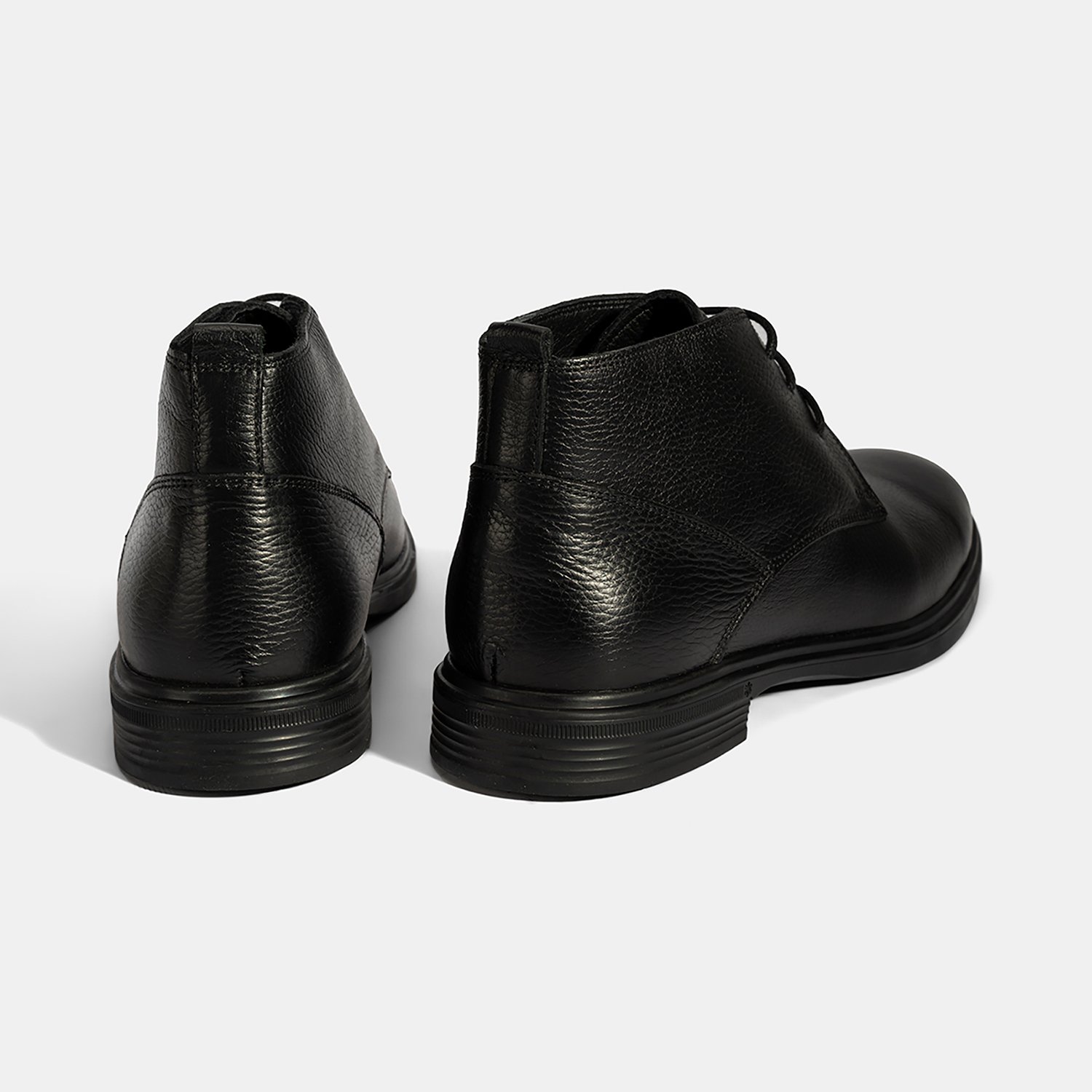 Desa Siyah Desa Bağcıklı Erkek Deri Bot