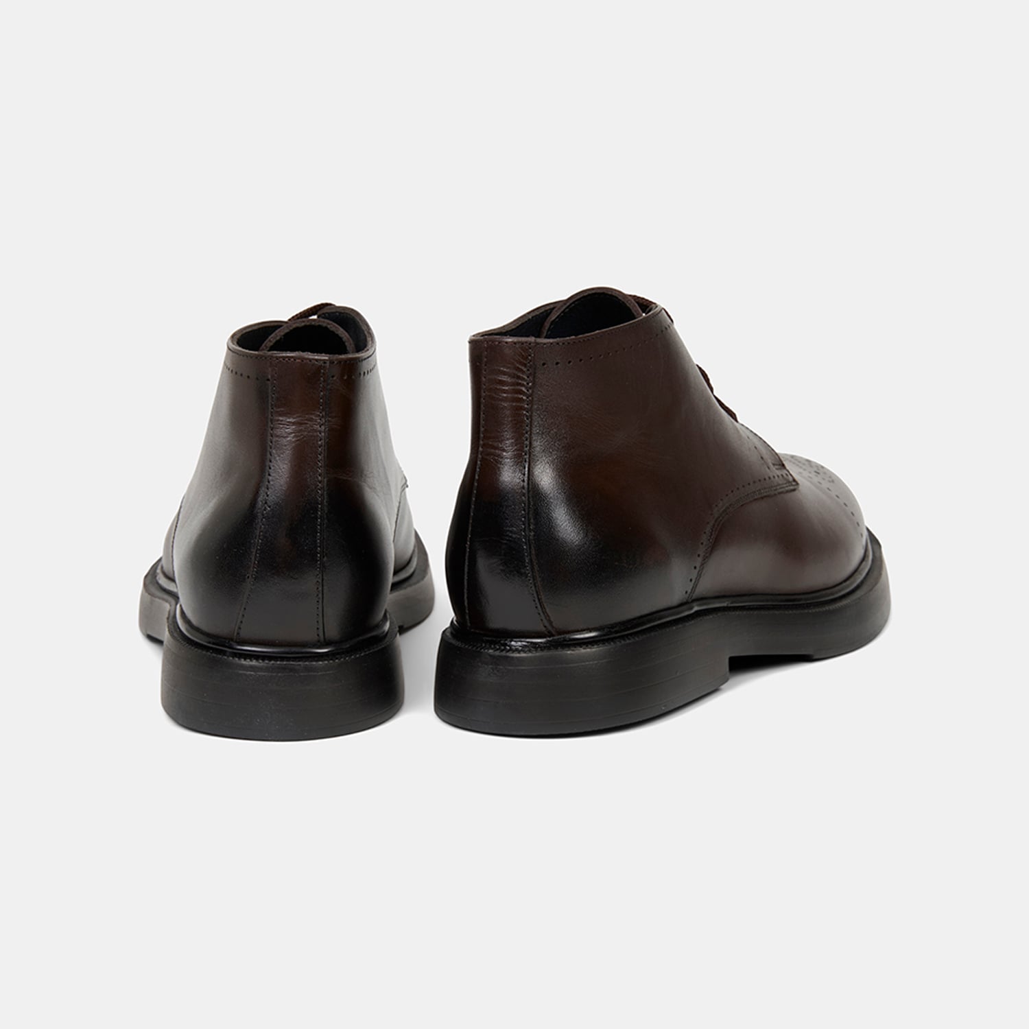 Desa Siyah Desa Bağcıklı Erkek Deri Bot