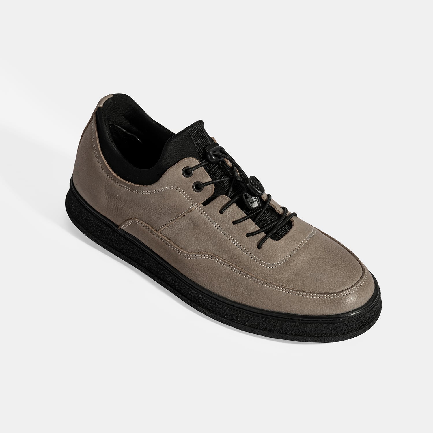 Desa Siyah Desa Bağcıklı Erkek Nubuk Deri Sneaker