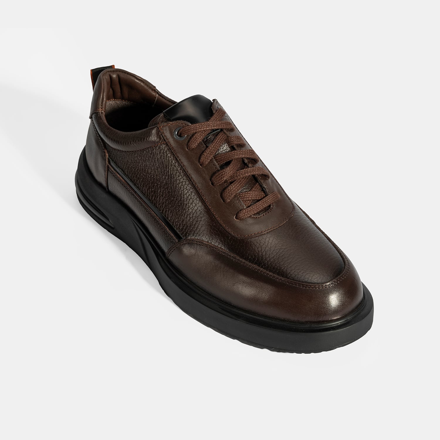 Desa Siyah Desa Bağcıklı Erkek Deri Sneaker