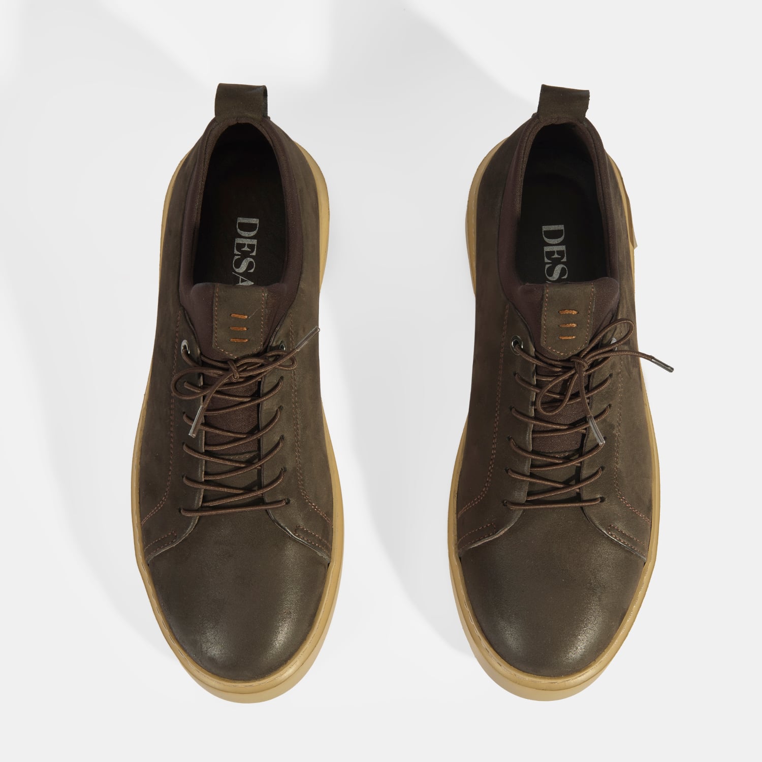 Desa Kahverengi Desa Bağcıklı Erkek Deri Günlük Ayakkabı