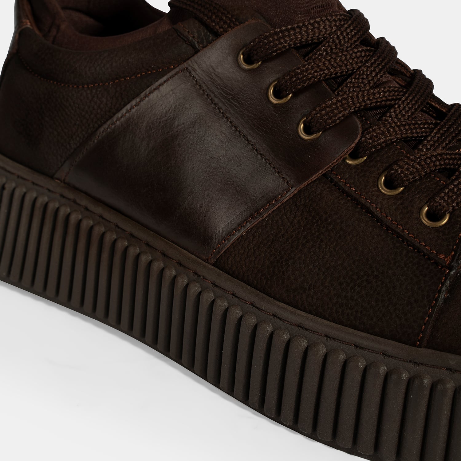 Desa Siyah Desa Bağcıklı Erkek Deri Spor Ayakkabı