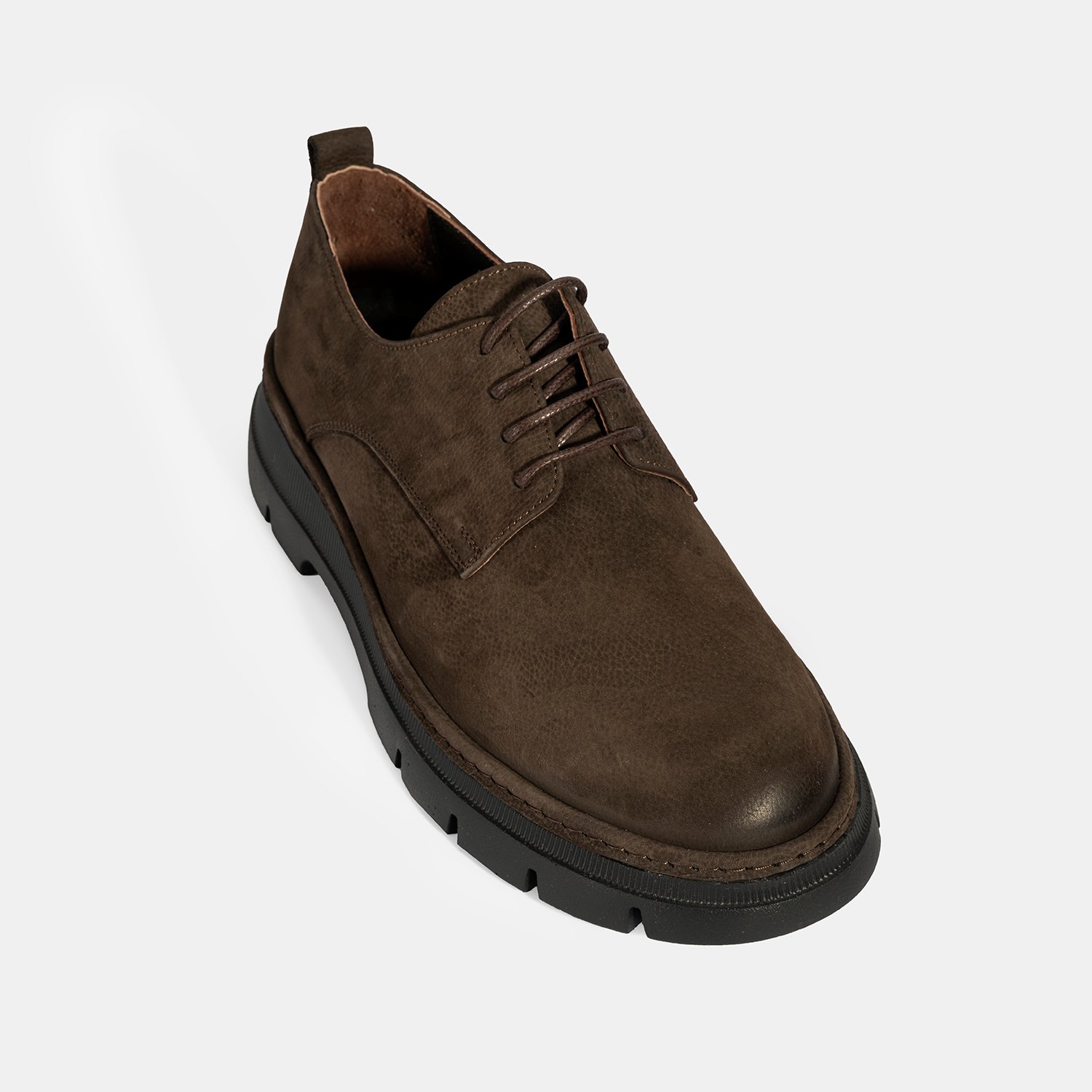 Desa Kahverengi Desa Bağcıklı Erkek Nubuk Deri Ayakkabı