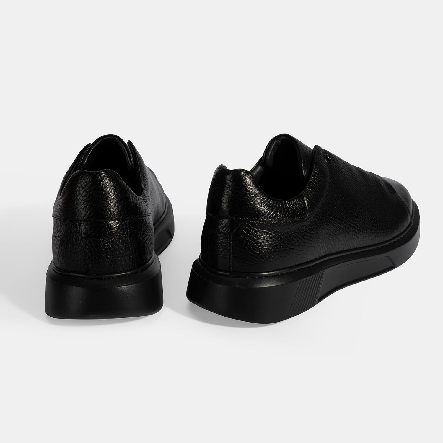 Desa Siyah Desa Bağcıklı Erkek Deri Sneaker