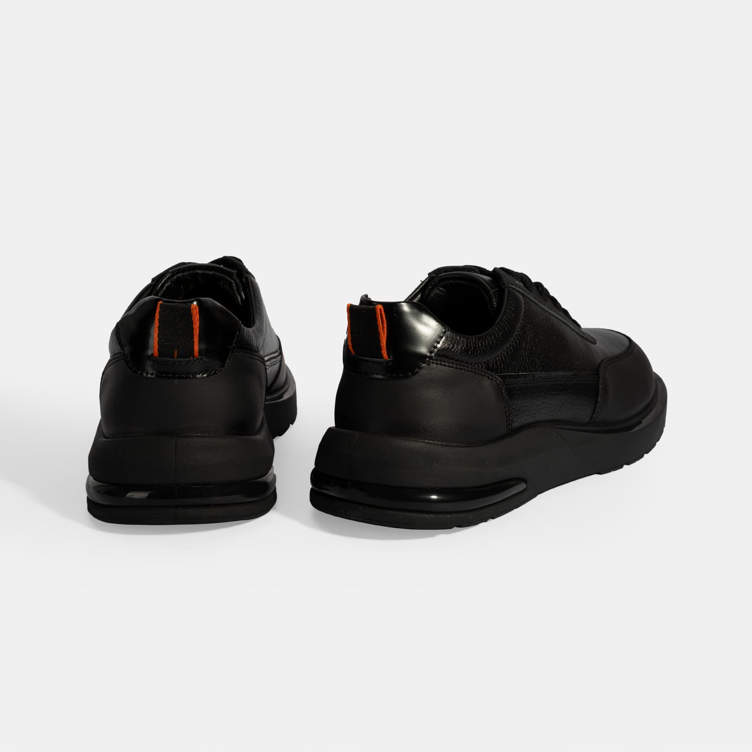 Desa Siyah Desa Bağcıklı Erkek Deri Sneaker