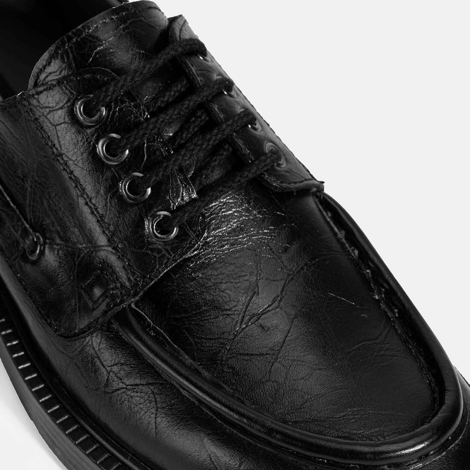 Desa Siyah Desa Bağcıklı Erkek Deri Günlük Ayakkabı