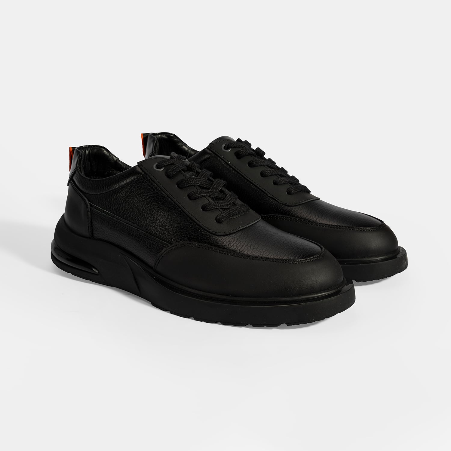 Desa Siyah Desa Bağcıklı Erkek Deri Sneaker