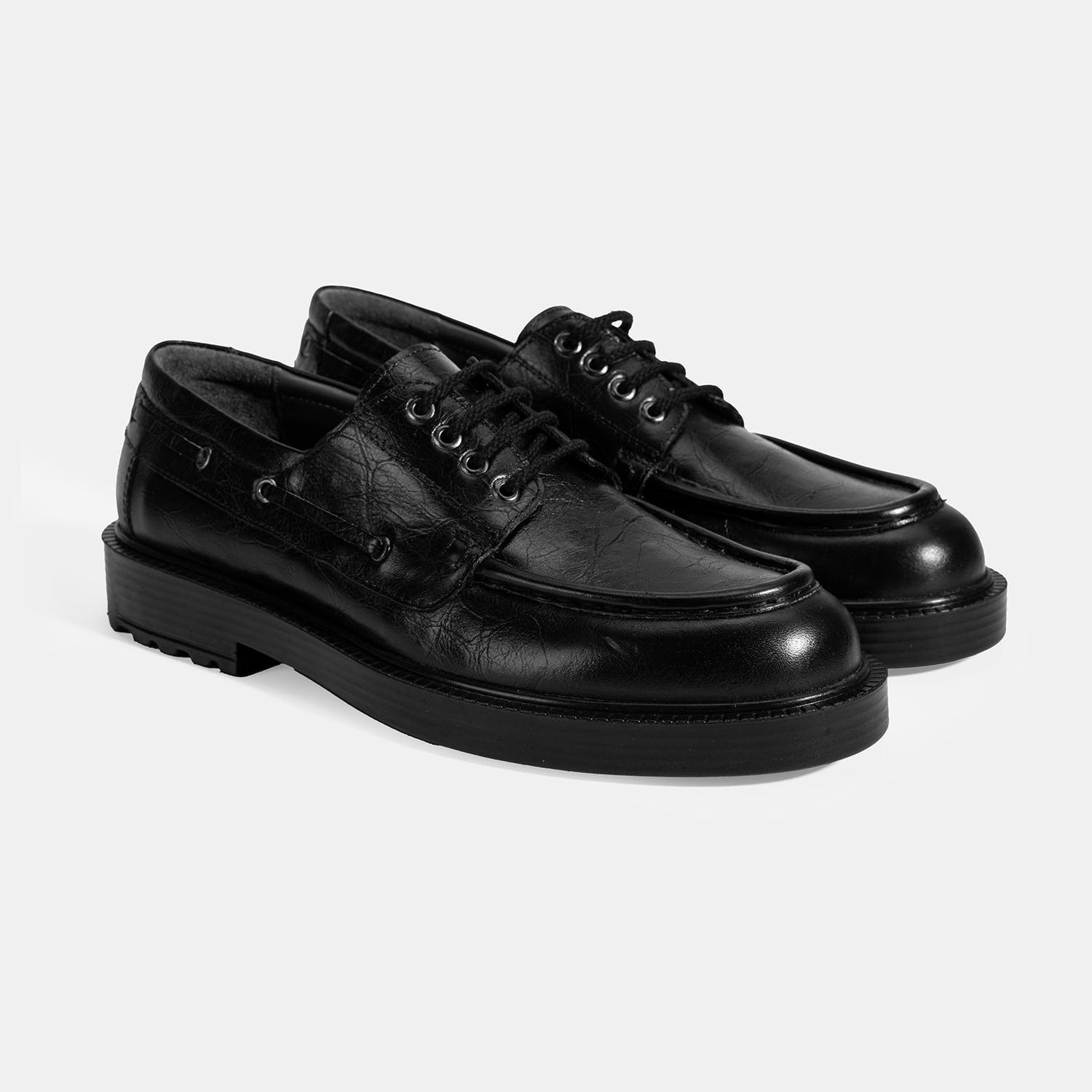 Desa Siyah Desa Bağcıklı Erkek Deri Günlük Ayakkabı