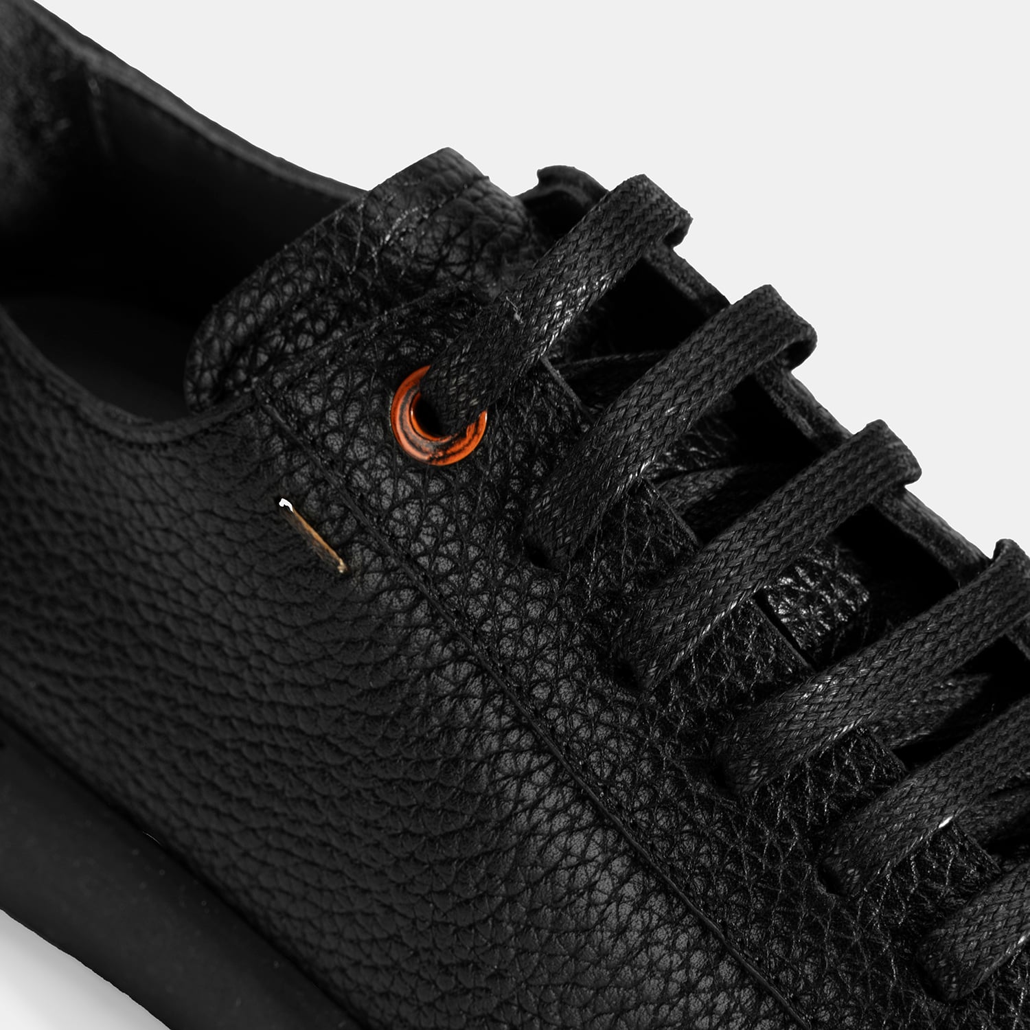 Desa Siyah Desa Bağcıklı Erkek Deri Sneaker