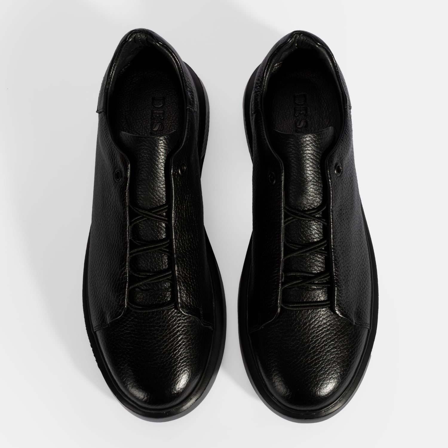 Desa Siyah Desa Bağcıklı Erkek Deri Sneaker