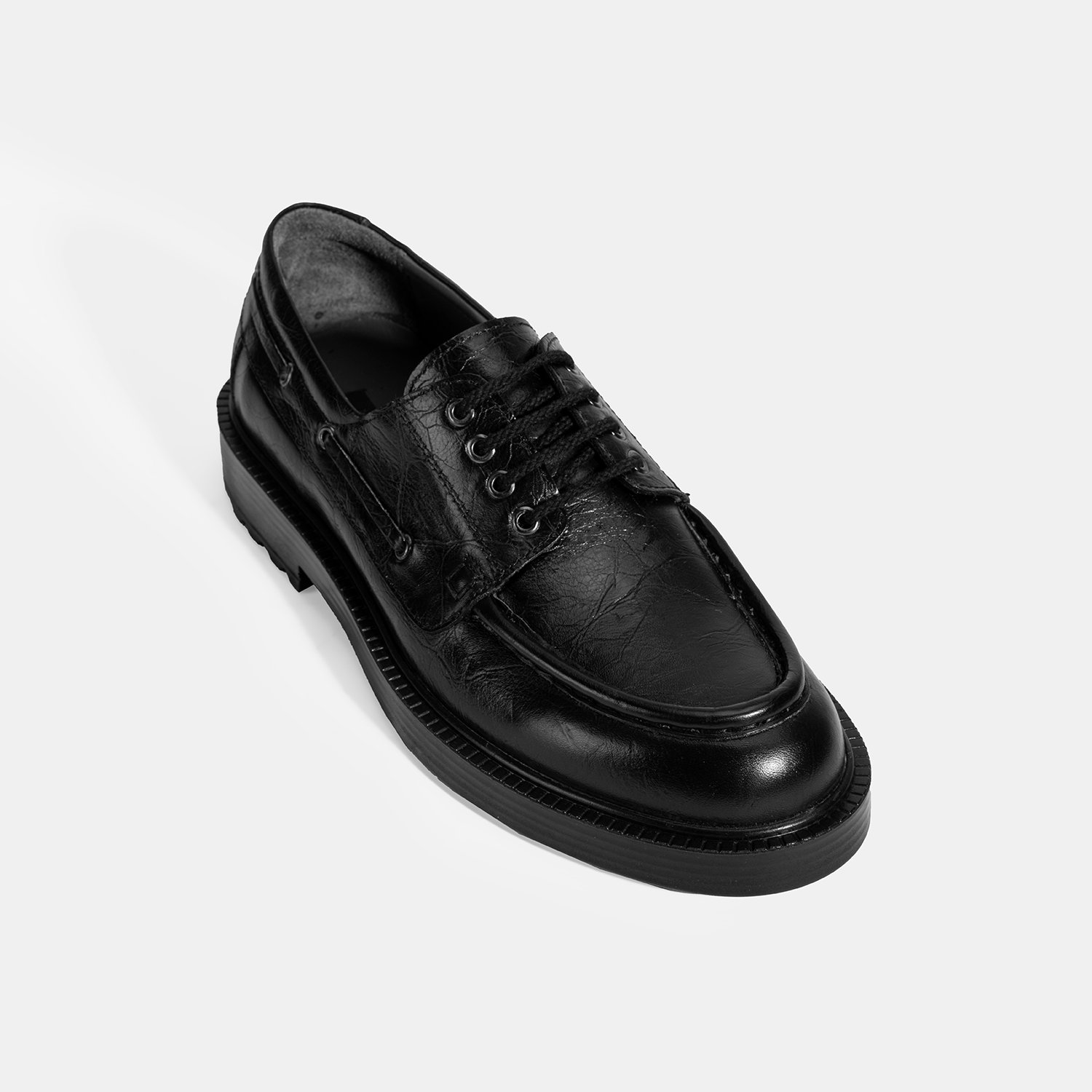 Desa Siyah Desa Bağcıklı Erkek Deri Günlük Ayakkabı