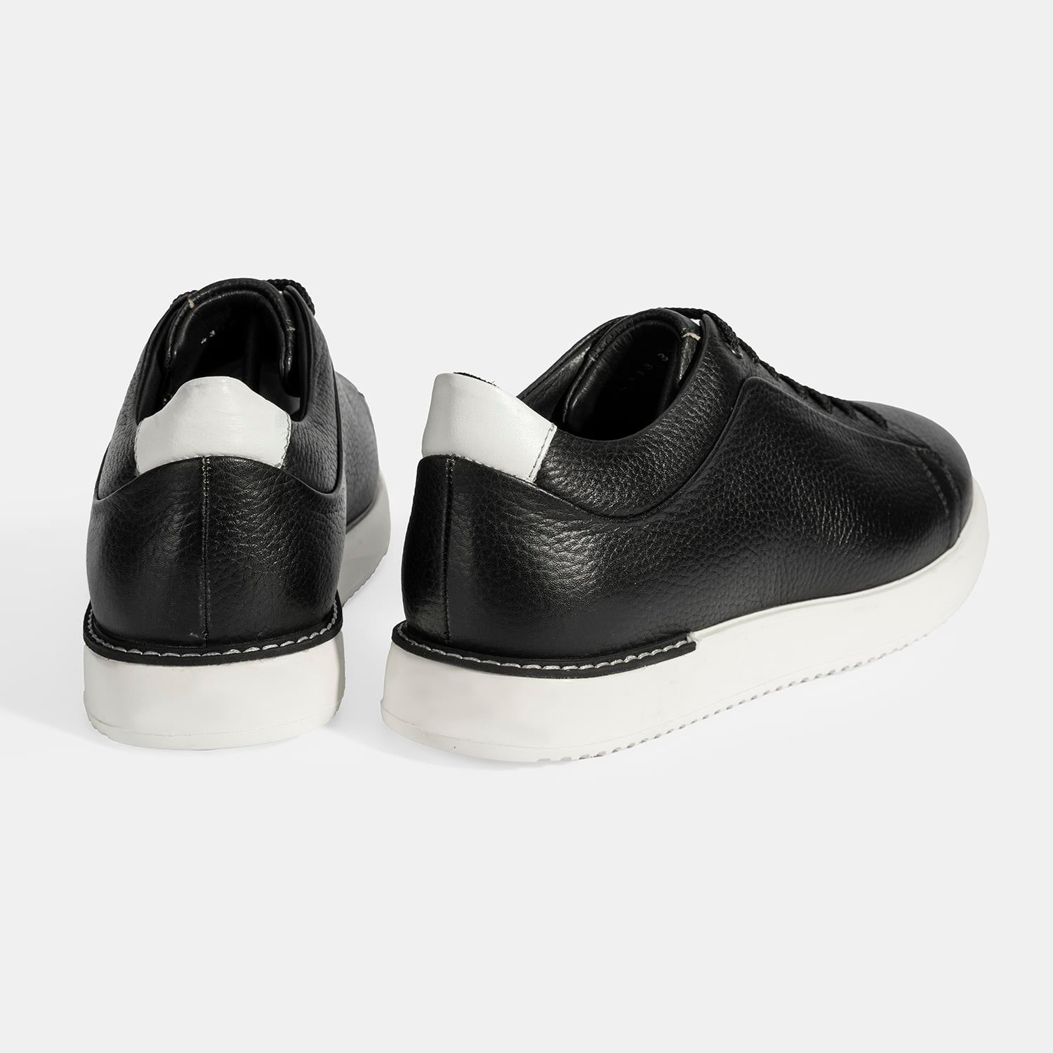 Desa Siyah Desa Bağcıklı Erkek Deri Sneaker