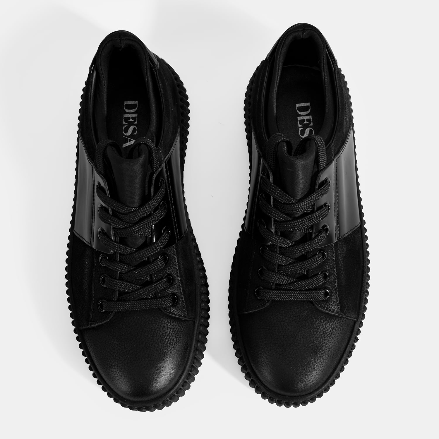 Desa Siyah Desa Bağcıklı Erkek Deri Spor Ayakkabı