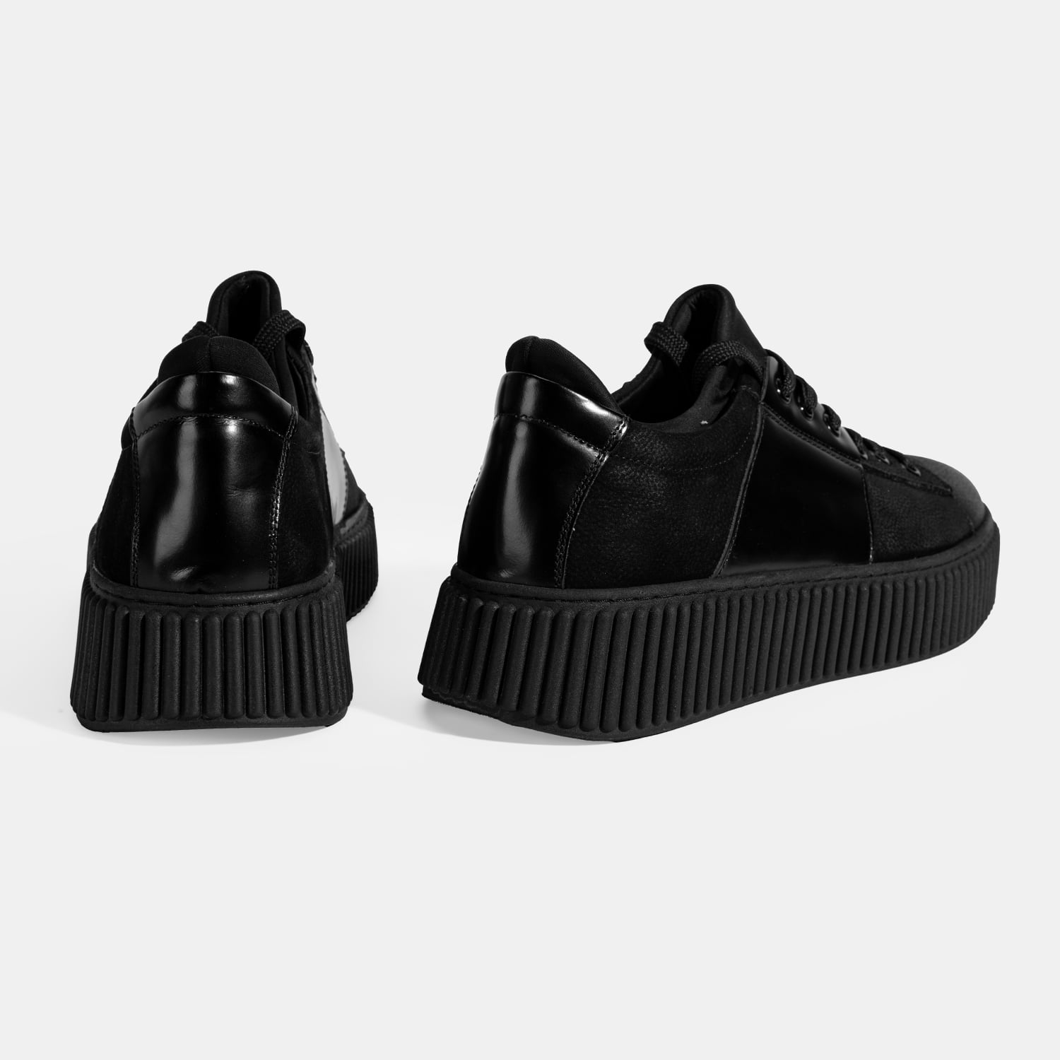 Desa Siyah Desa Bağcıklı Erkek Deri Spor Ayakkabı