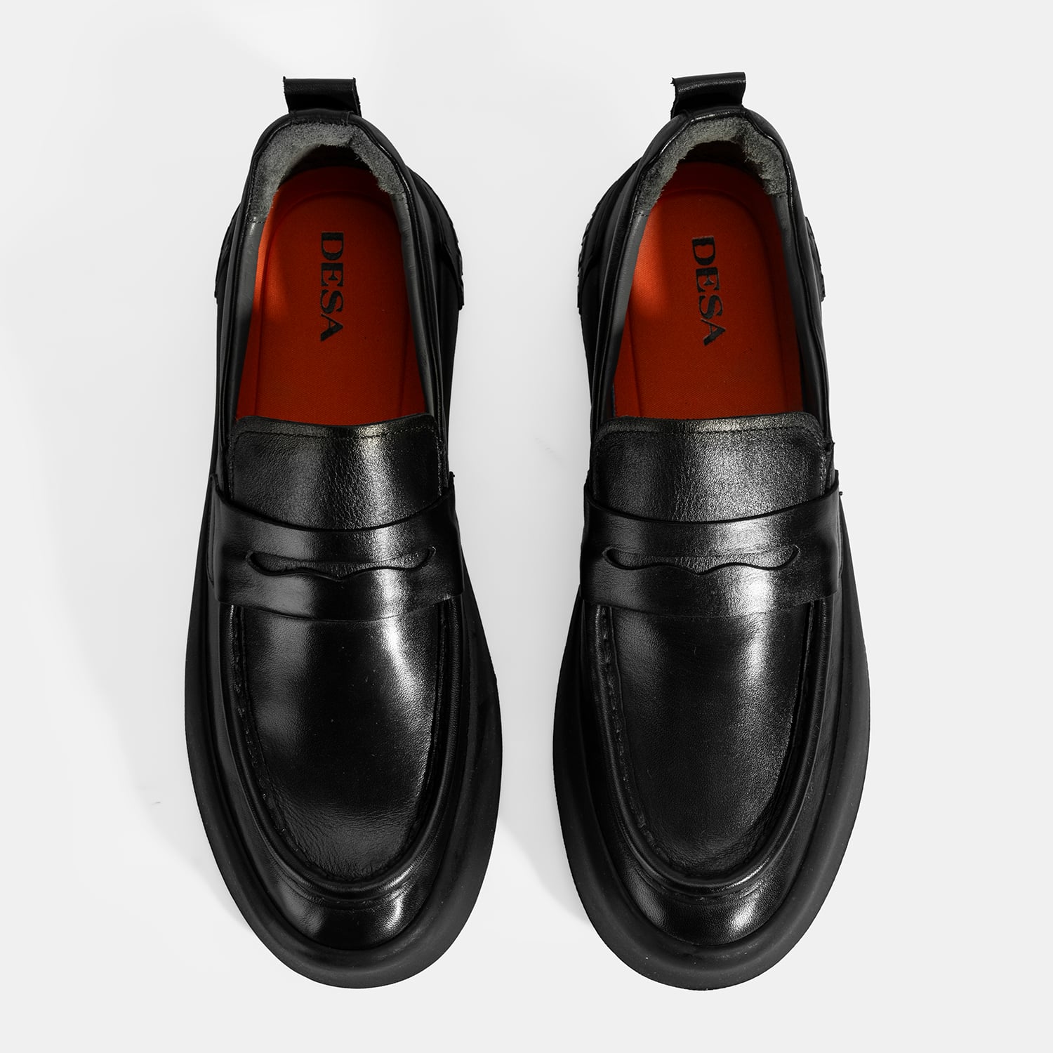 Desa Siyah Desa Deri Erkek Loafer